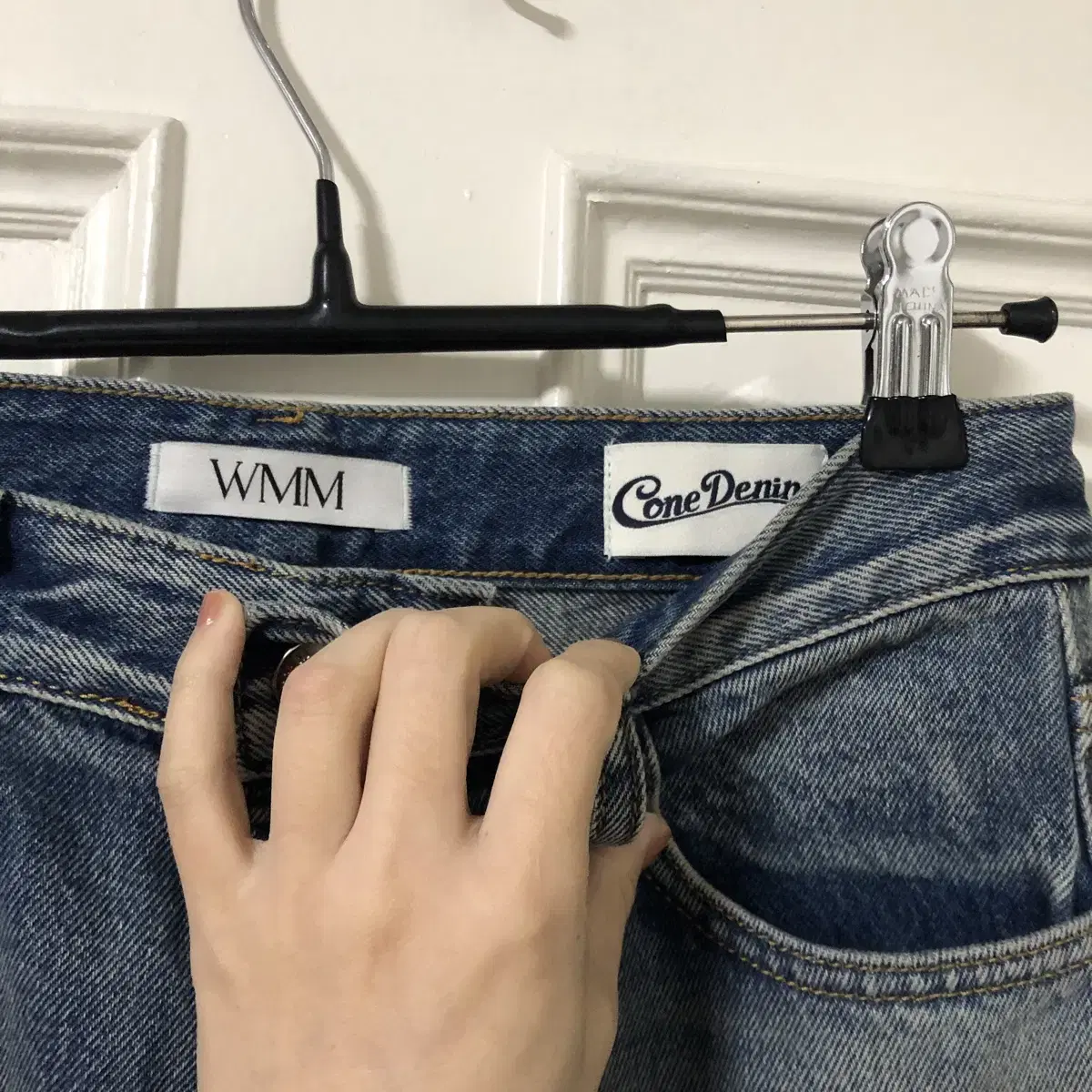 WMM스튜디오 Slim Flared Jeans 데님 팬츠 청바지 2023