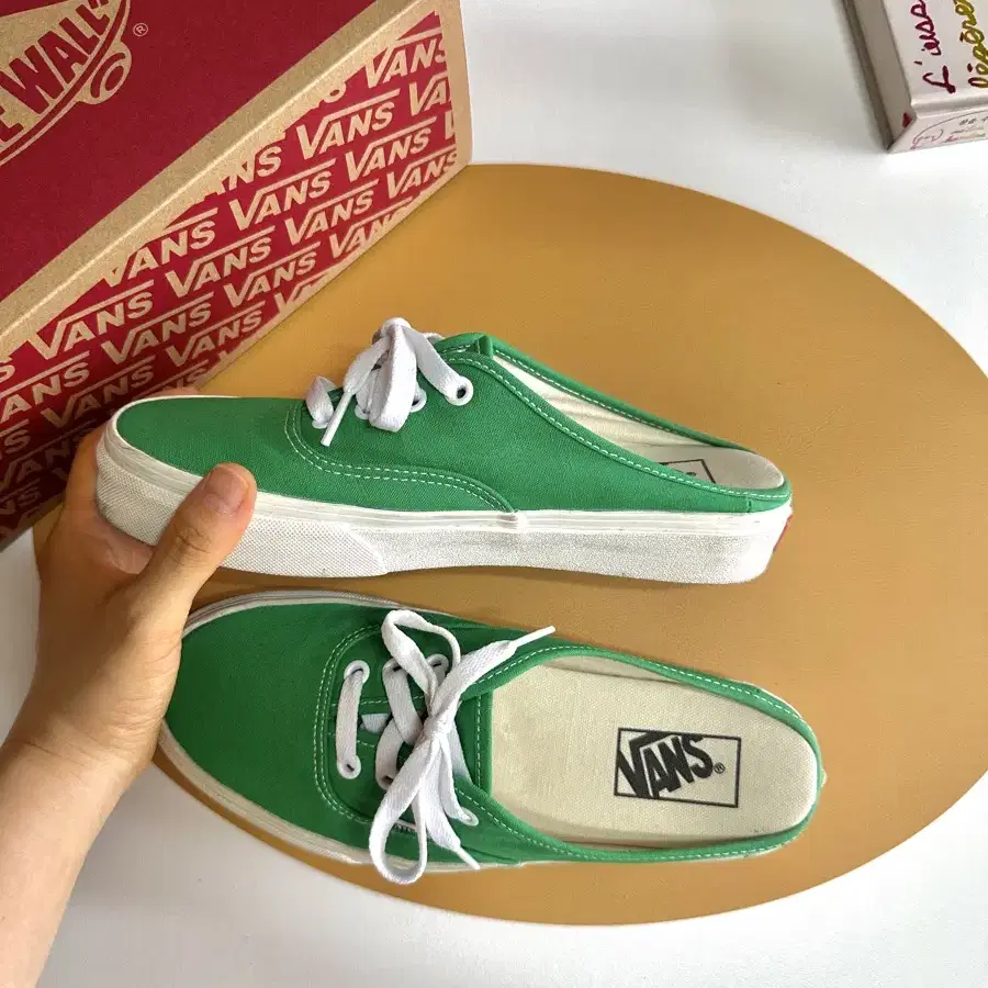 VANS 운동화/ Green 뮬 단화