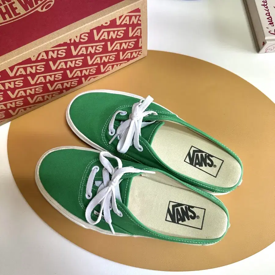 VANS 운동화/ Green 뮬 단화