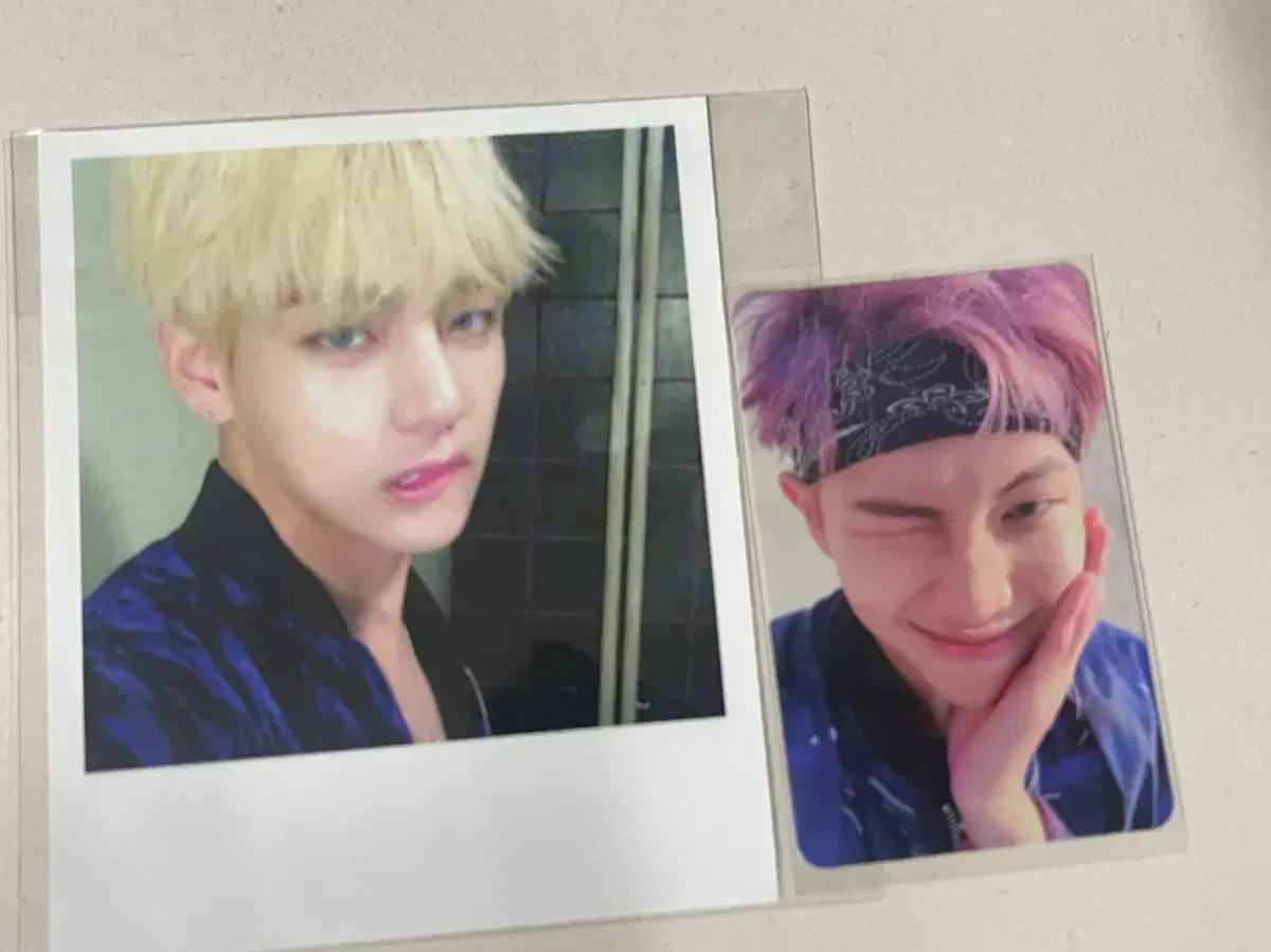 bts hwayangyeonhwa bangtan v taehyung namjoon rm v rm polaroid