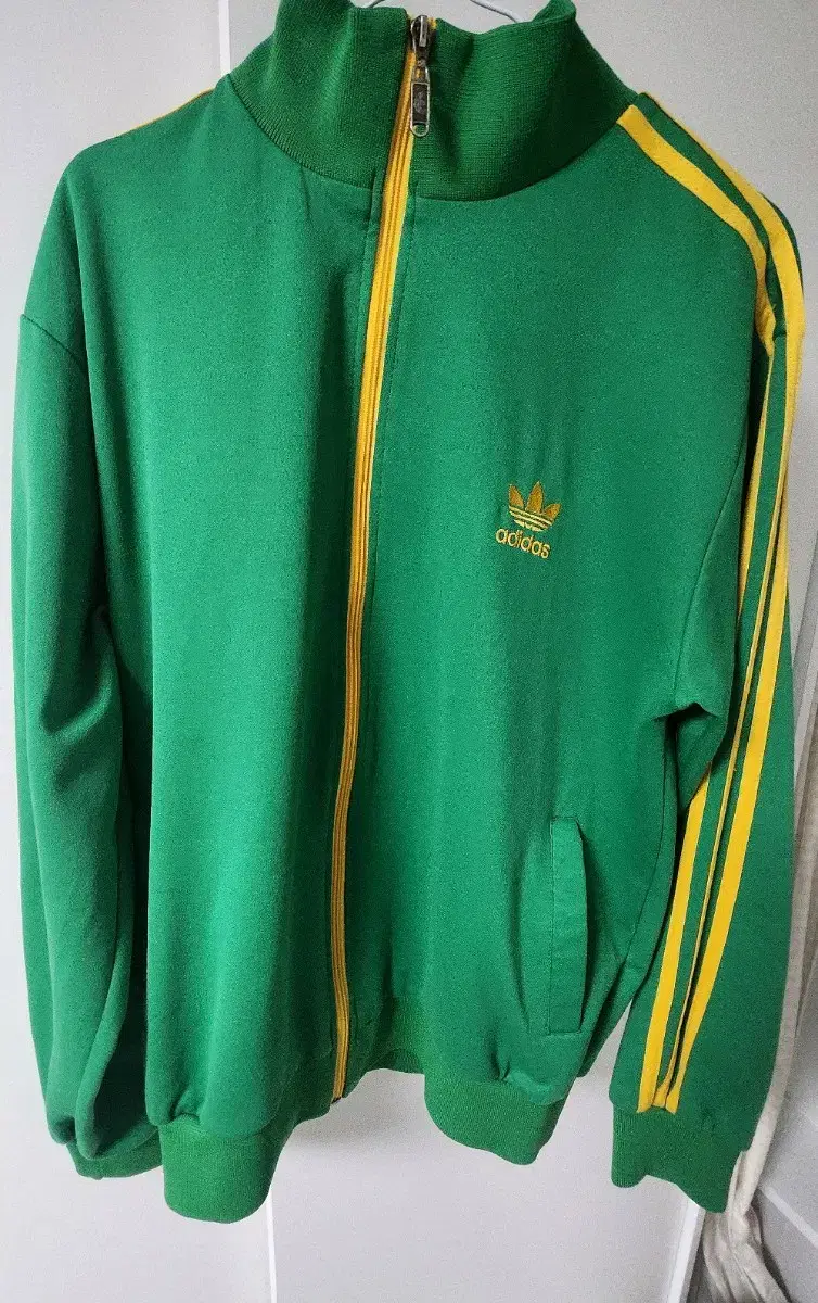 Adidas green and yellow jersey