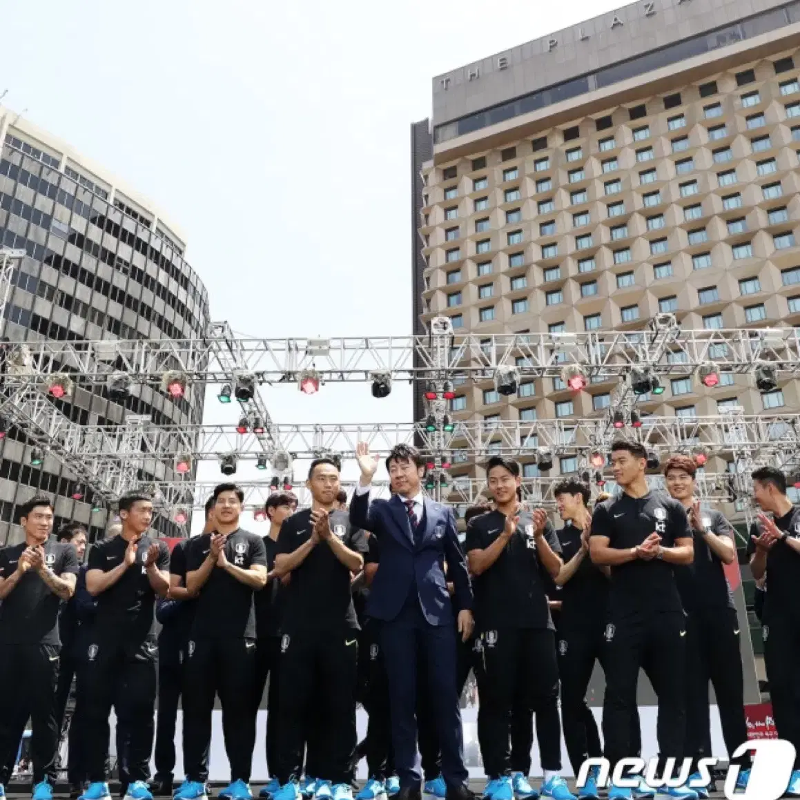 18-20 대한민국 국가대표 선수용 국대 폴로티 2XL사이즈