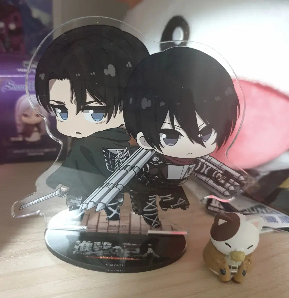 JIN Juggernaut Levi Mikasa acrylic Sasha Figures in Bulk