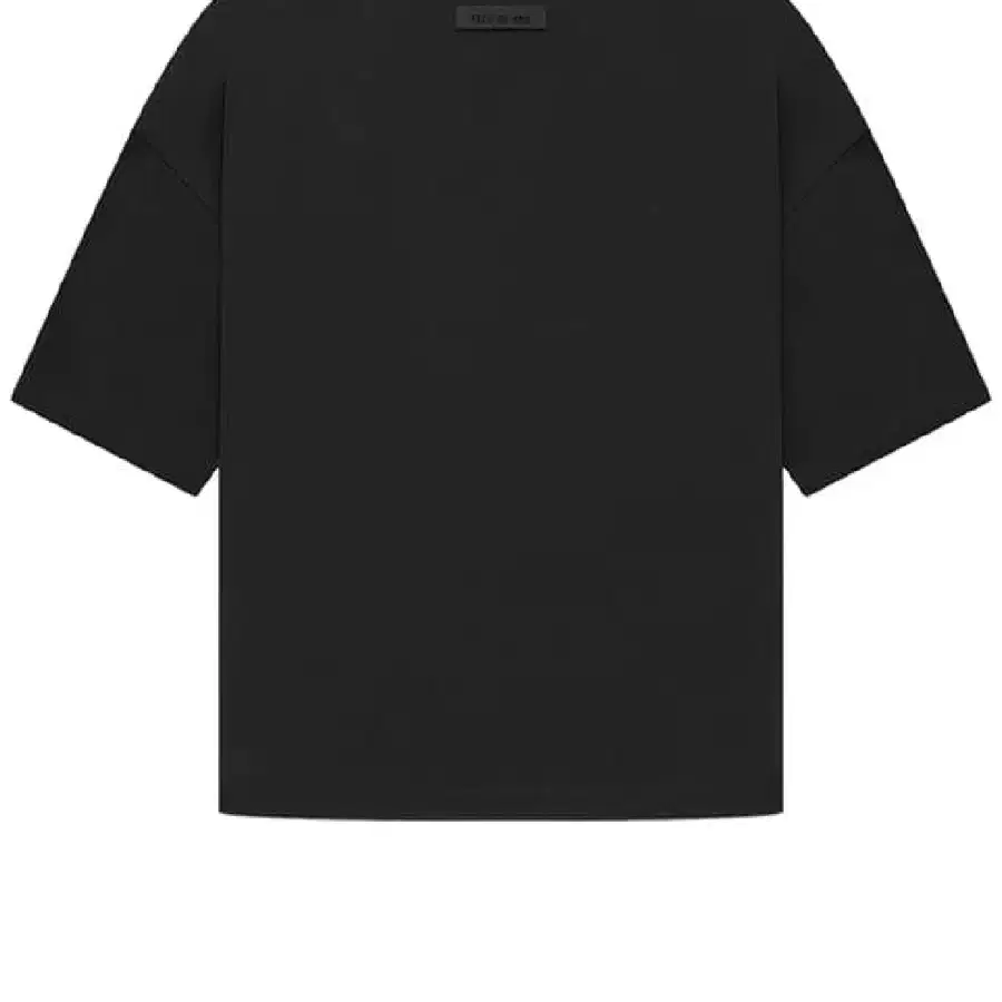 피오갓 티셔츠 Fear of god black blonded tshirt