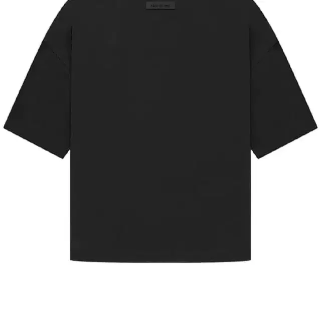 피오갓 티셔츠 Fear of god black blonded tshirt