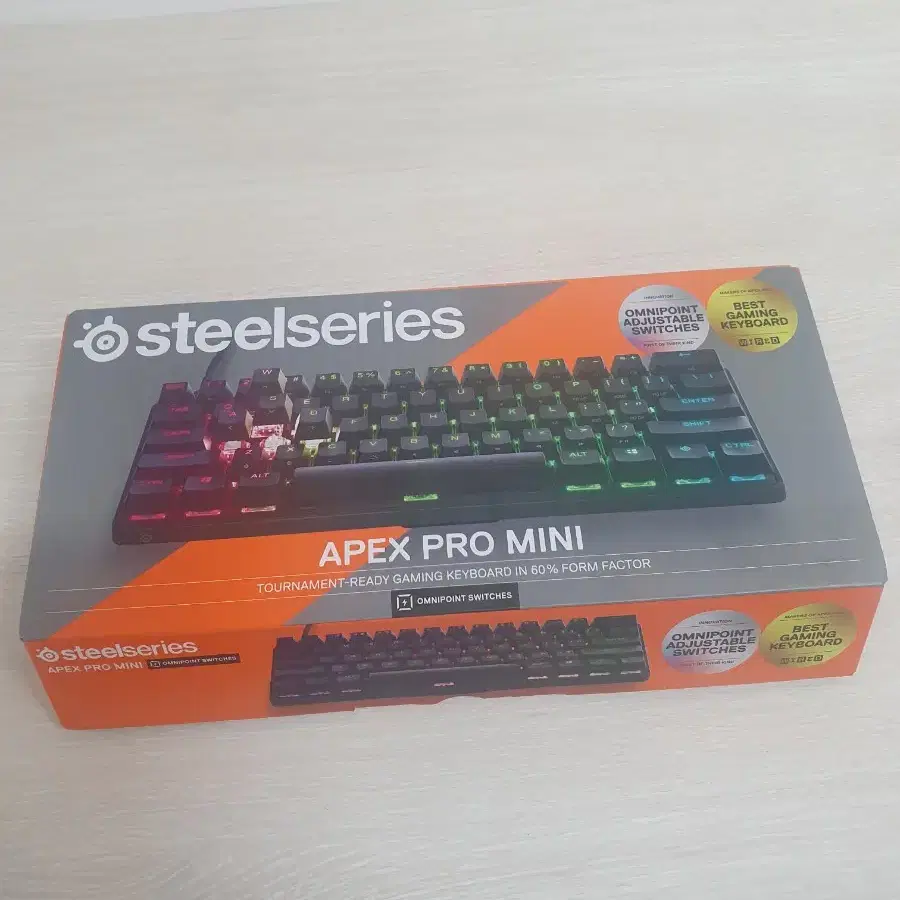 스틸시리즈 apex pro mini