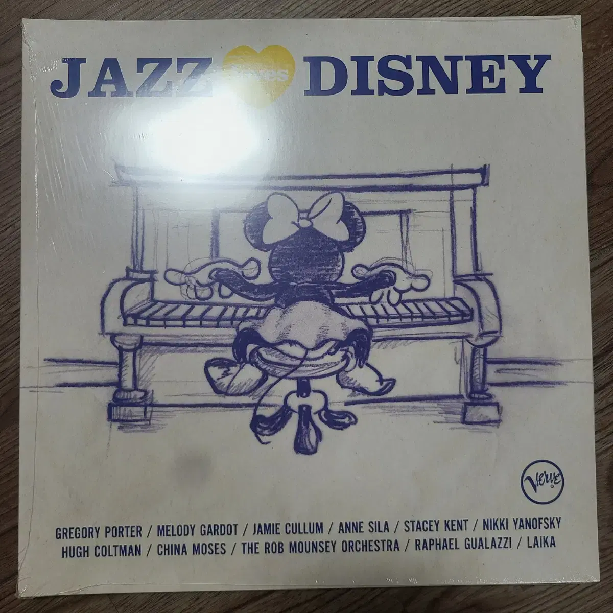 Jazz loves disney vol. 1 & 2 LP 미개봉 일괄