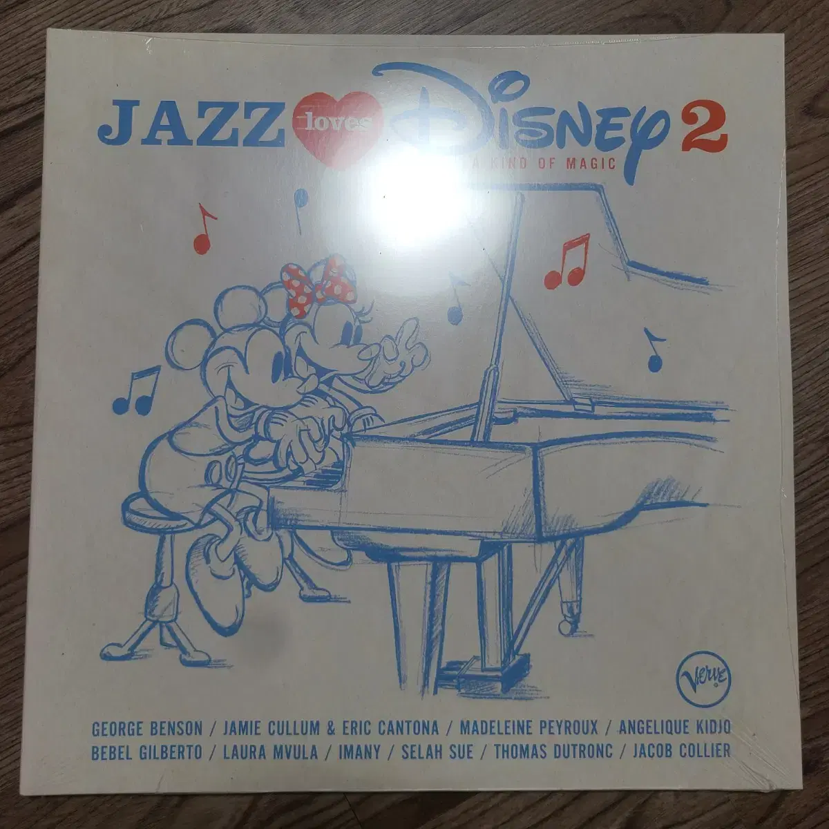 Jazz loves disney vol. 1 & 2 LP 미개봉 일괄