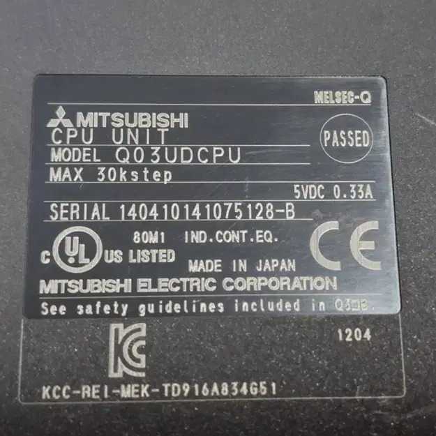 미쓰비시 Q03UDCPU CPU Unit Mitsubishi