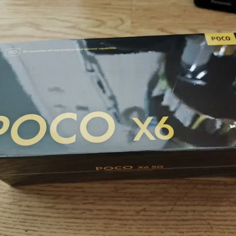 미개봉poco x6 pro 5G 12GB  256GB black