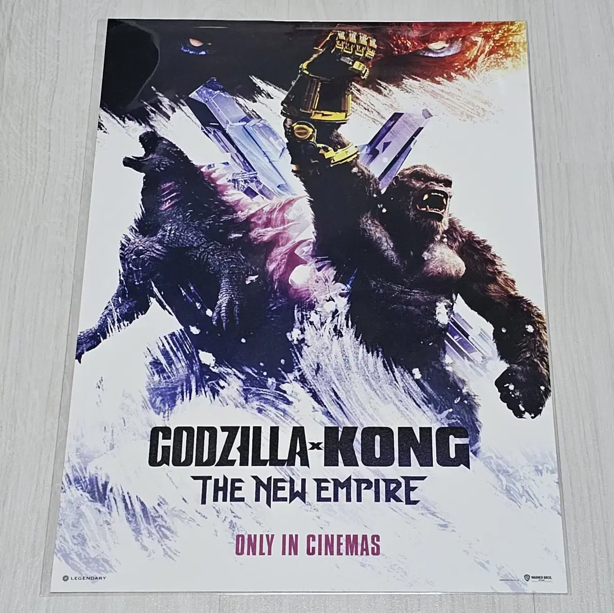 Godzilla x Kong: new Empire Team-Up Poster