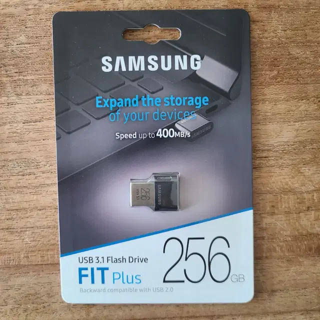 삼성 미개봉 정품 FIT Plus 3.1 USB 메모리 256GB 판매.