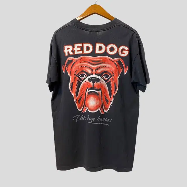 (L)90s빈티지 RED DOG 반팔티셔츠 made in usa