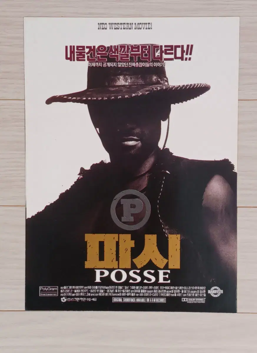 Mario Vahn Peebles Fassi (1993) flyer (2-panel)