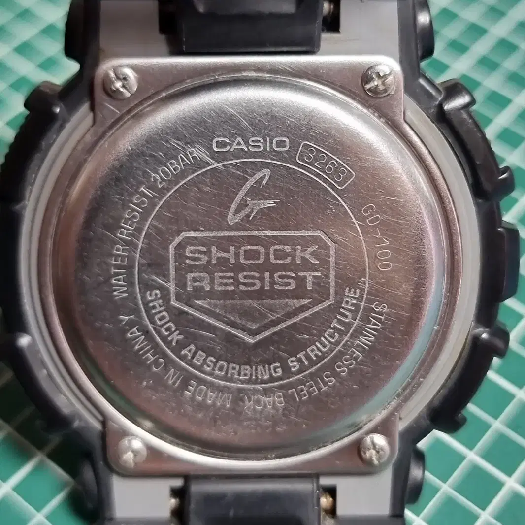 지샥 G-SHOCK GA-100-1A RED EYE 시계 남여공용