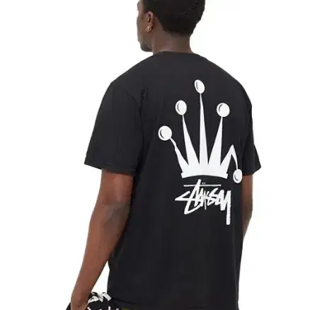 stussy 스투시 리갈 크라운 티셔츠