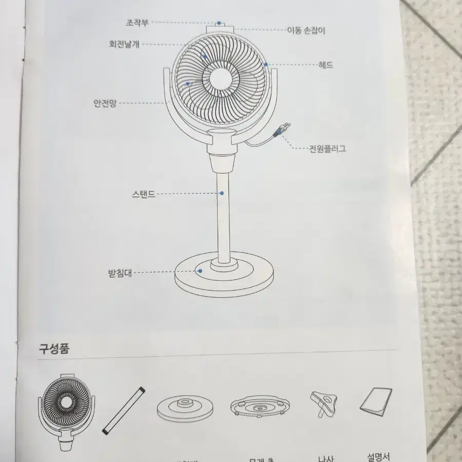 [새상품] 써큘레이터 스텐드 기계식