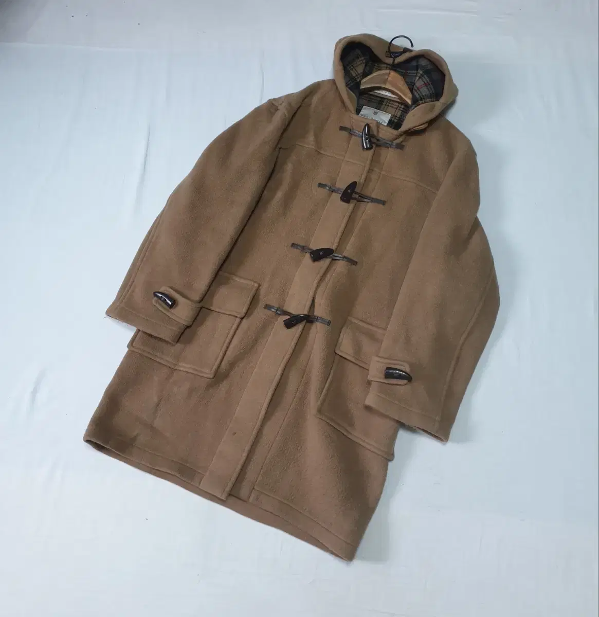 Montgomery Brown Wool Blend Duffel Coat