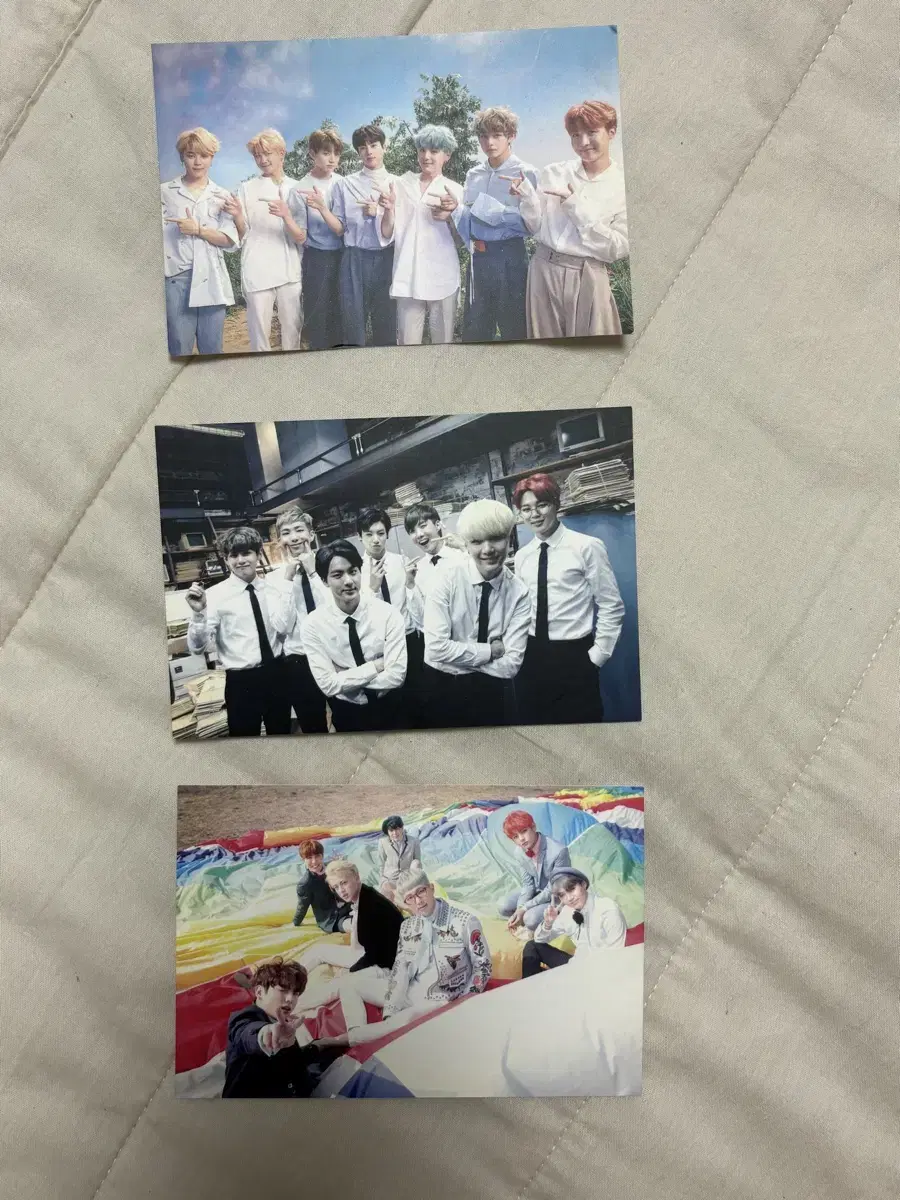 BTS broadcast Group Photocard