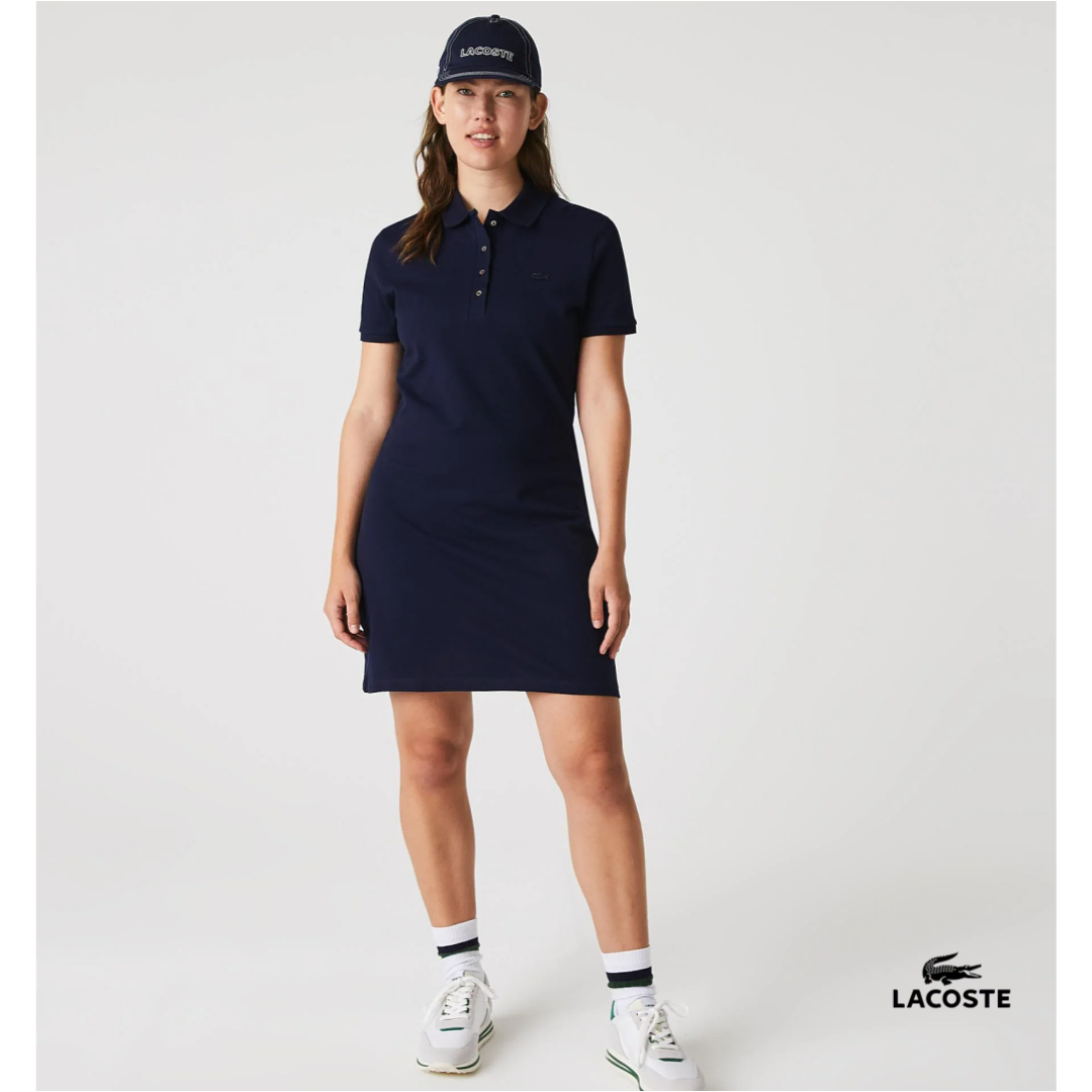 해외정품 새상품 라코스테pk원피스 6컬러 슬림핏 여자원피스 lacoste