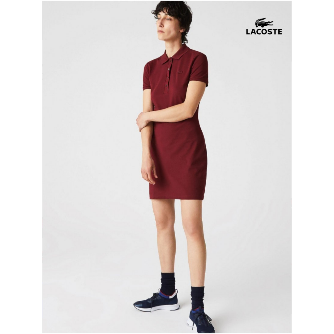 해외정품 새상품 라코스테pk원피스 6컬러 슬림핏 여자원피스 lacoste