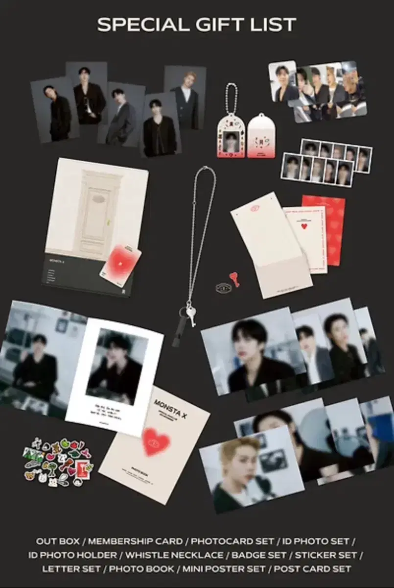 Monsta X monsta x 8th Edition Official Kit