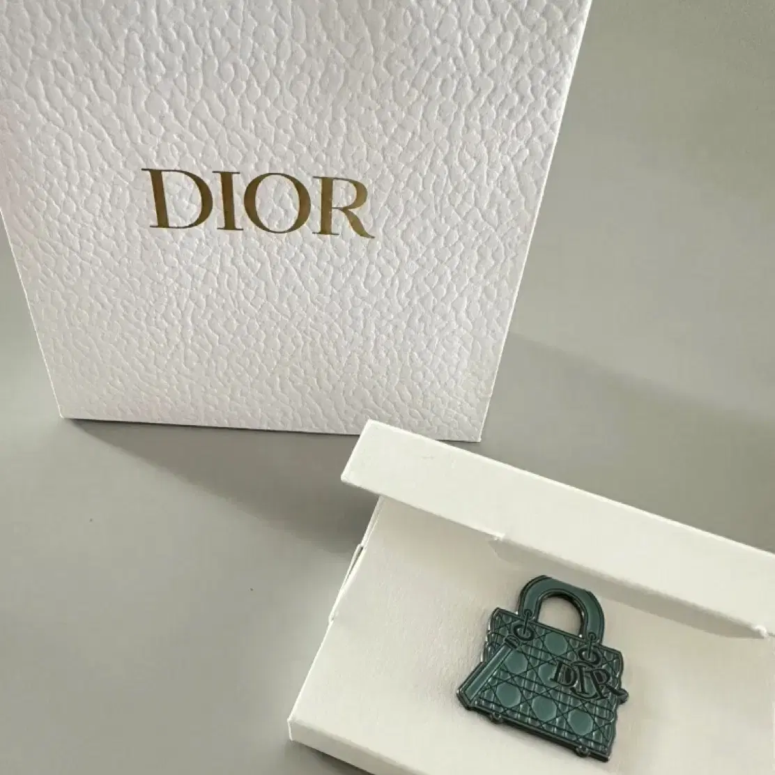 디올 레이디백 브로치 뱃지 dior