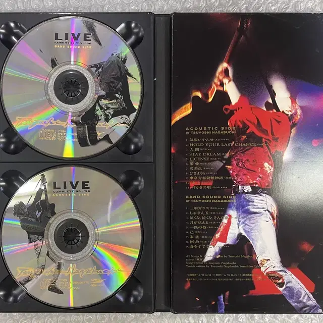 나가부치 쯔요시 / Live Complete 95~96 2CD