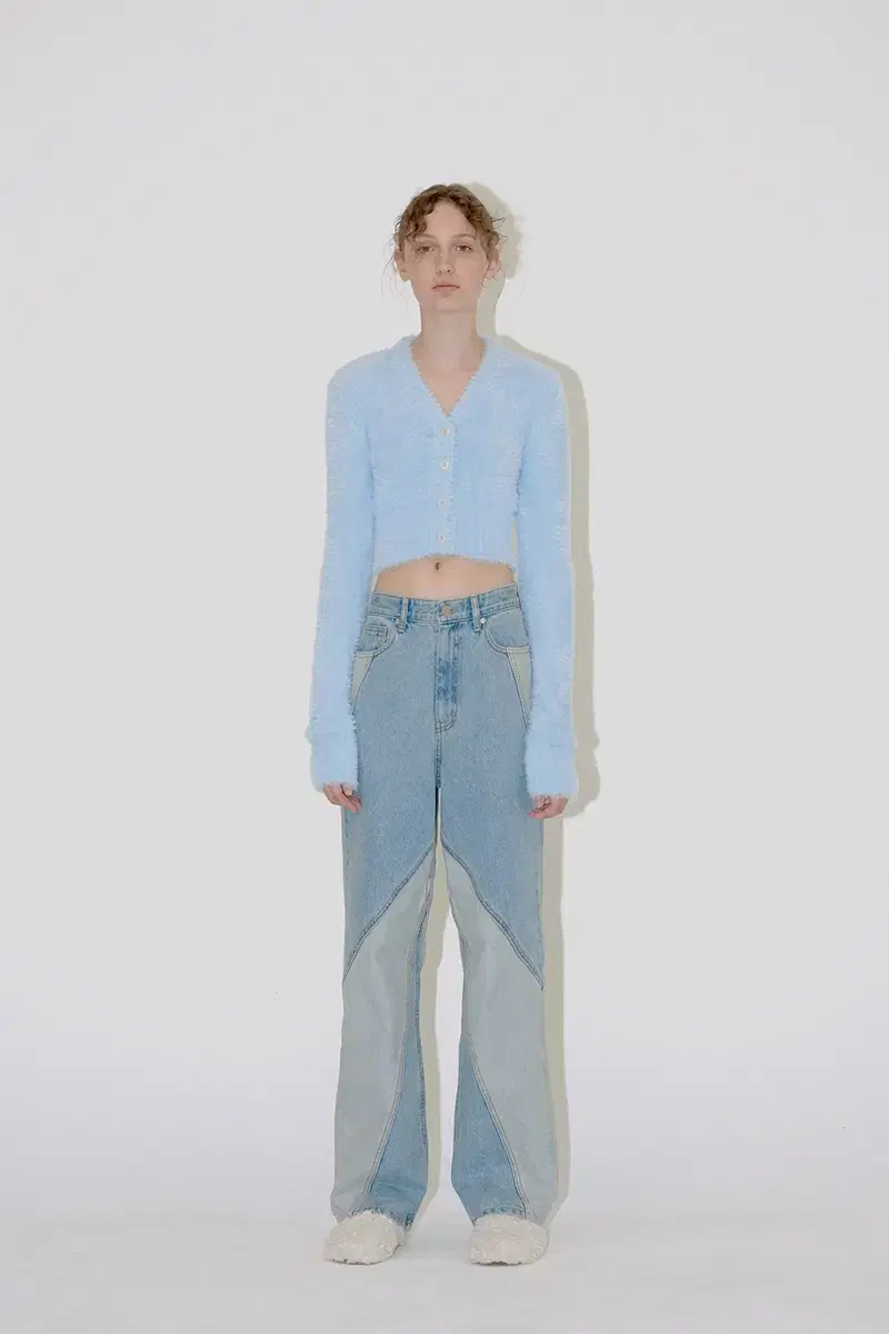 다이애그널 DIAGONAL SECTION DENIM PANTS