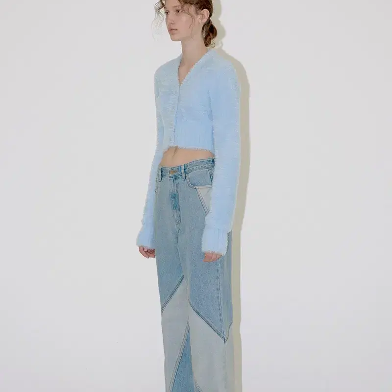 다이애그널 DIAGONAL SECTION DENIM PANTS