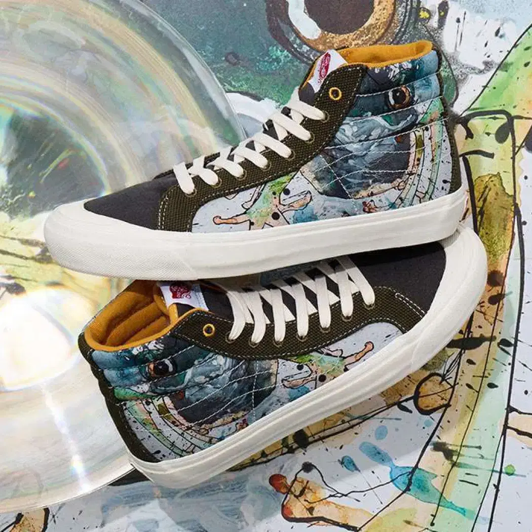 반스 vans vault x ralph steadman