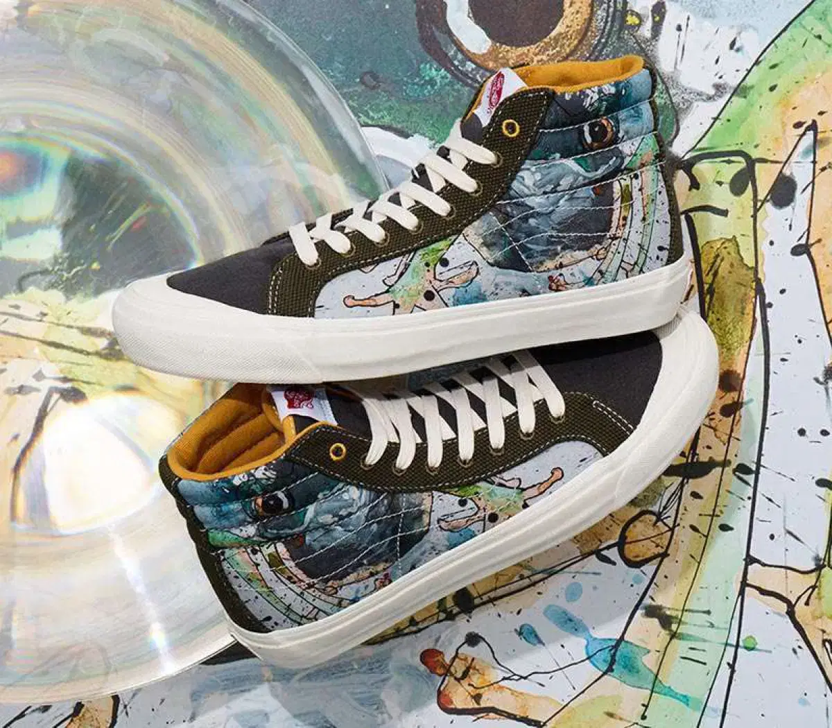 반스 vans vault x ralph steadman