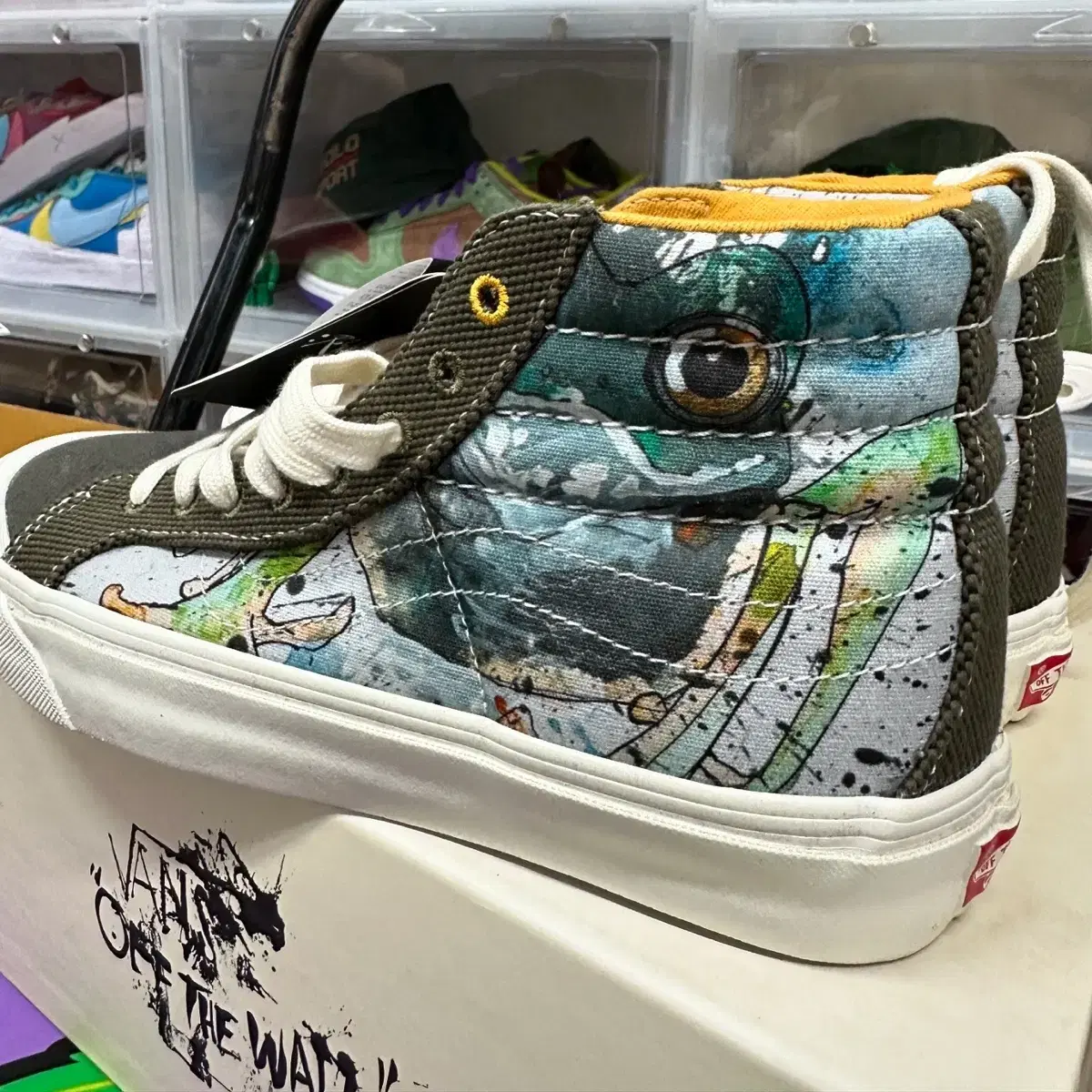 반스 vans vault x ralph steadman