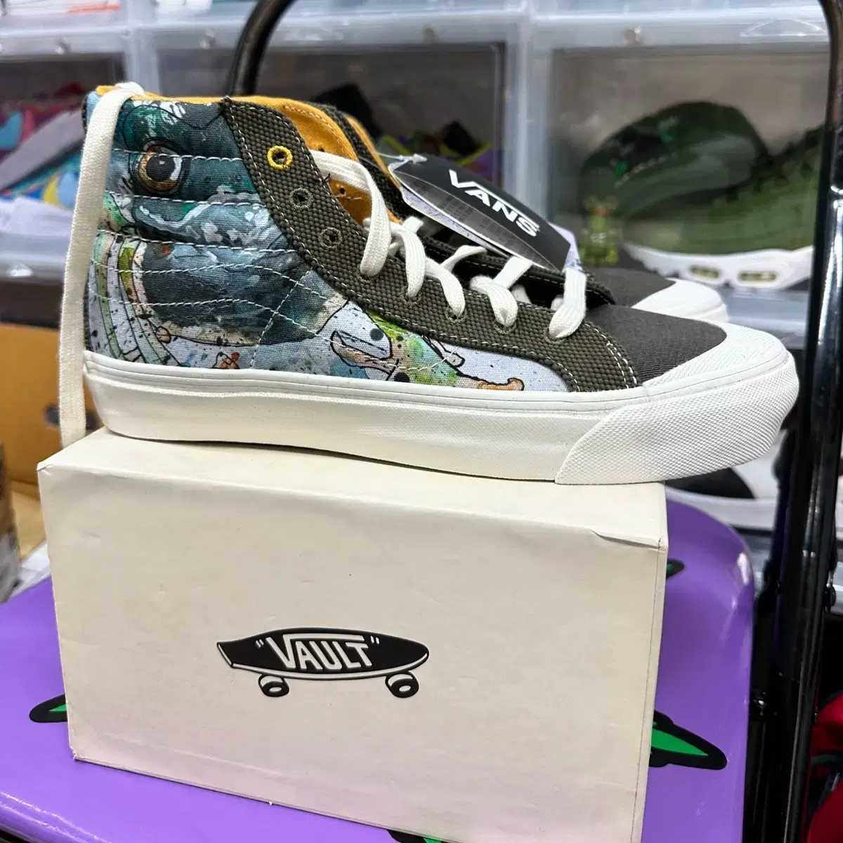 반스 vans vault x ralph steadman