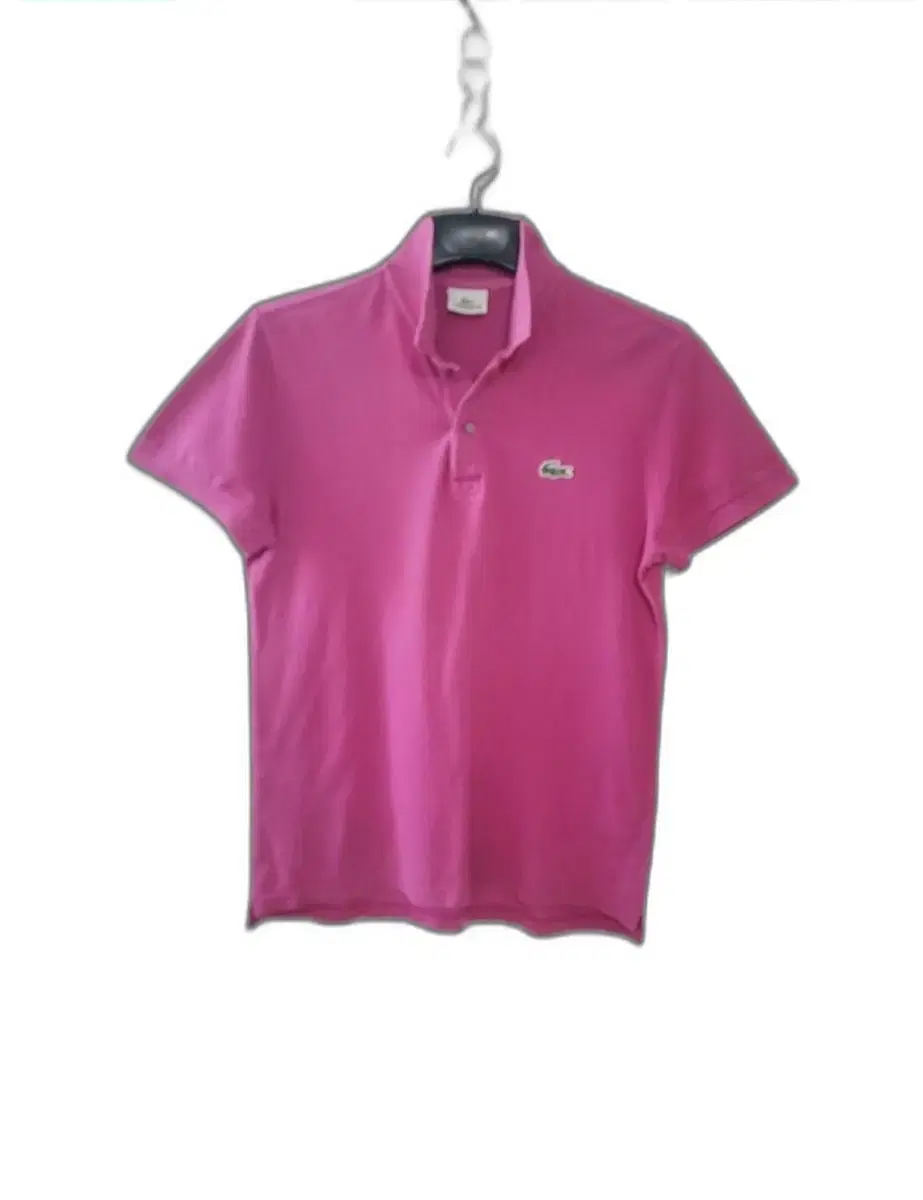 LACOSTE Hot Pink Vahn Short Sleeve Karati