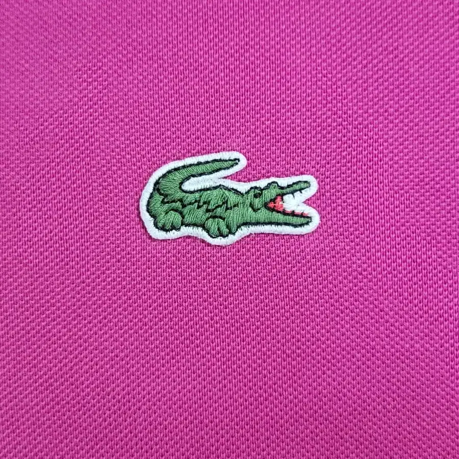 LACOSTE 라코스테 핫핑크  반팔카라티