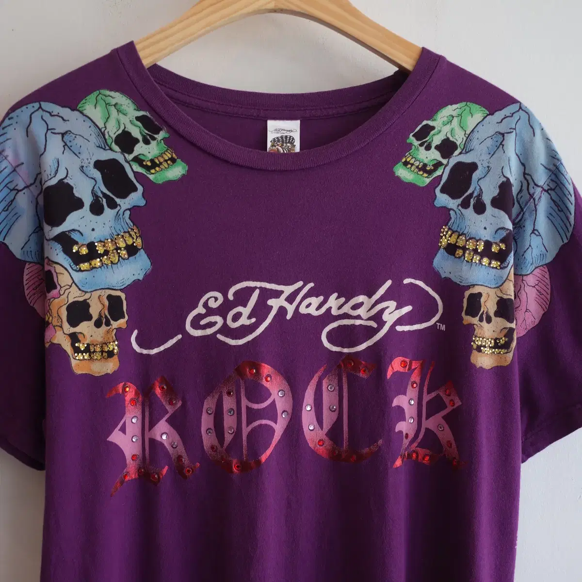 Ed hardy 에드하디 그래픽 티셔츠 (USA MADE)