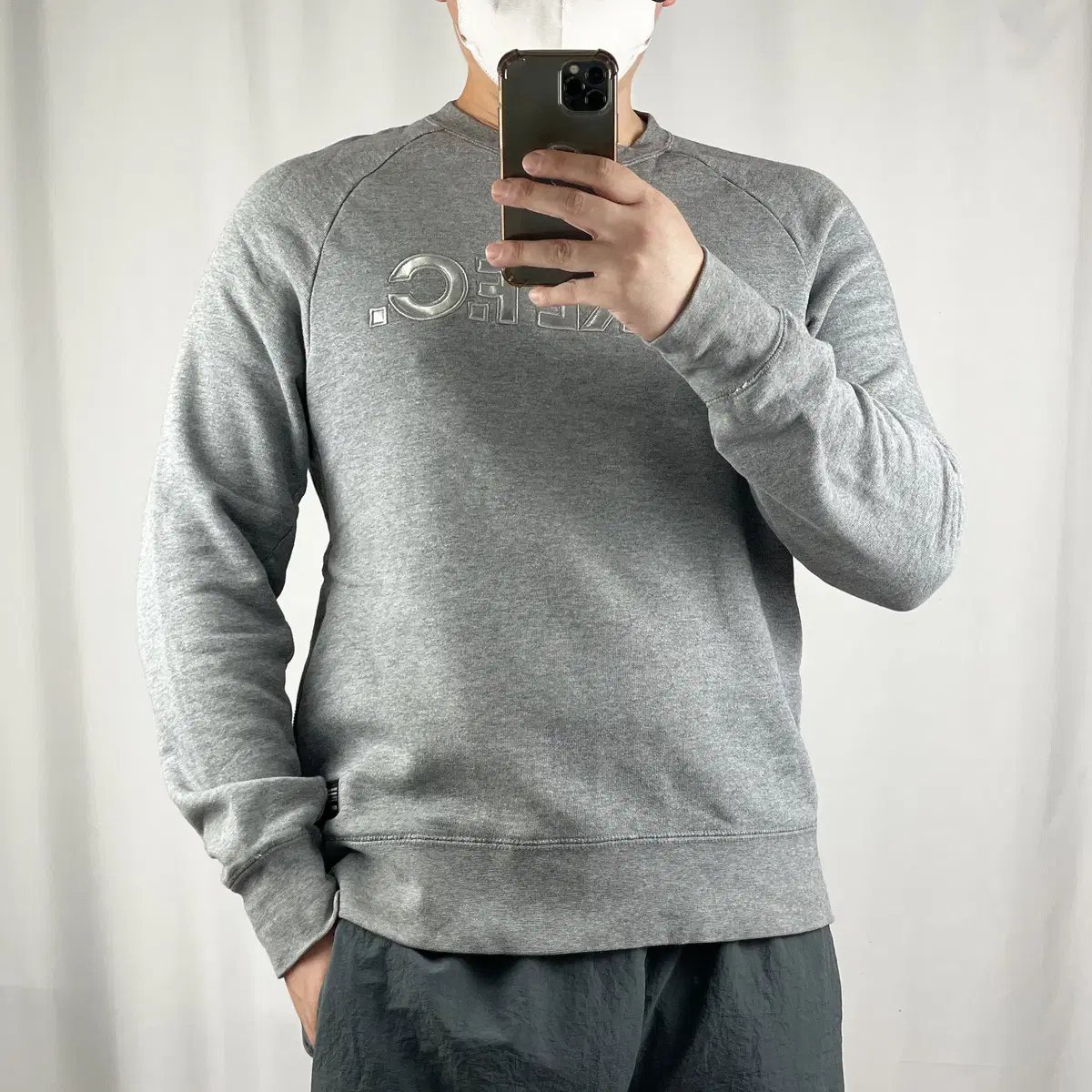 Nike Gray Man to Man M .240619