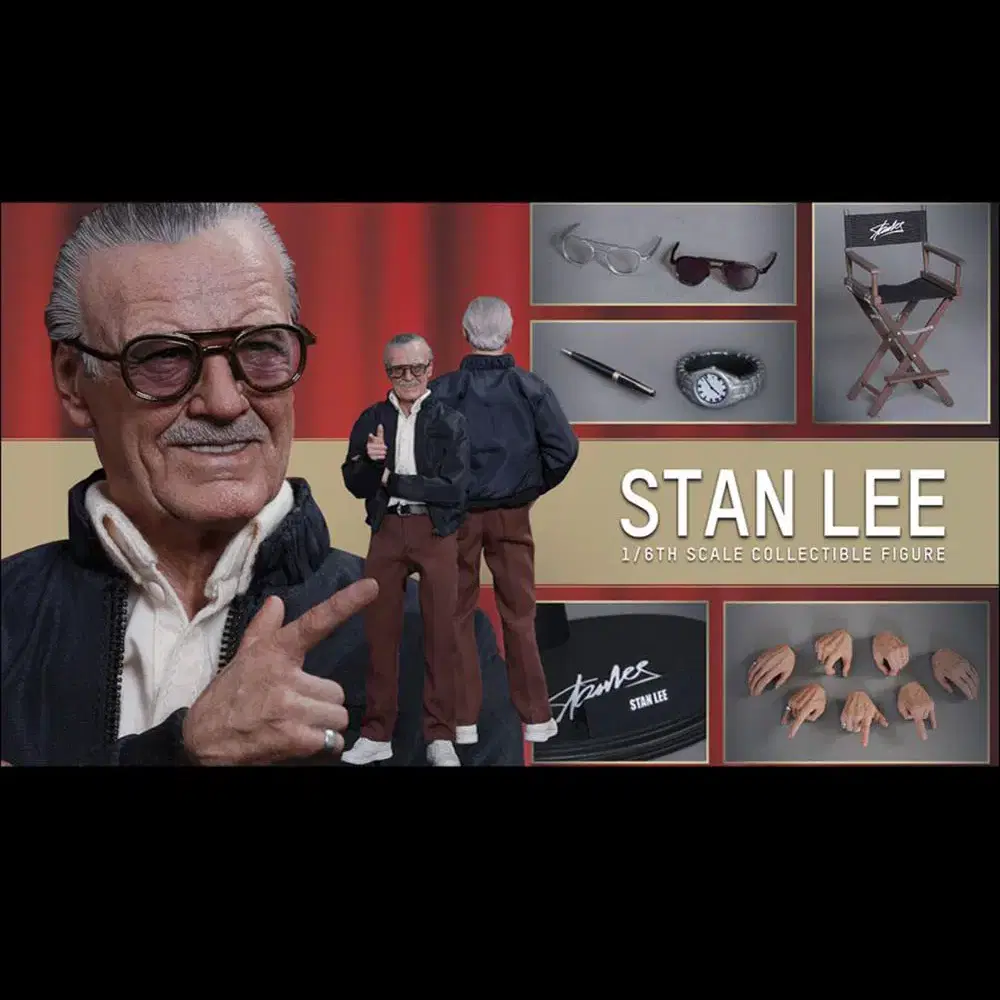 핫토이 MMS327 스탠리 Hot Toys Stan Lee