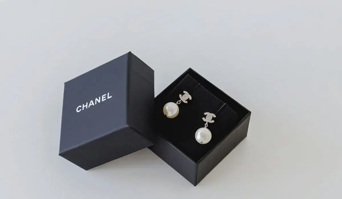 Chanel Pearl Earrings A36138