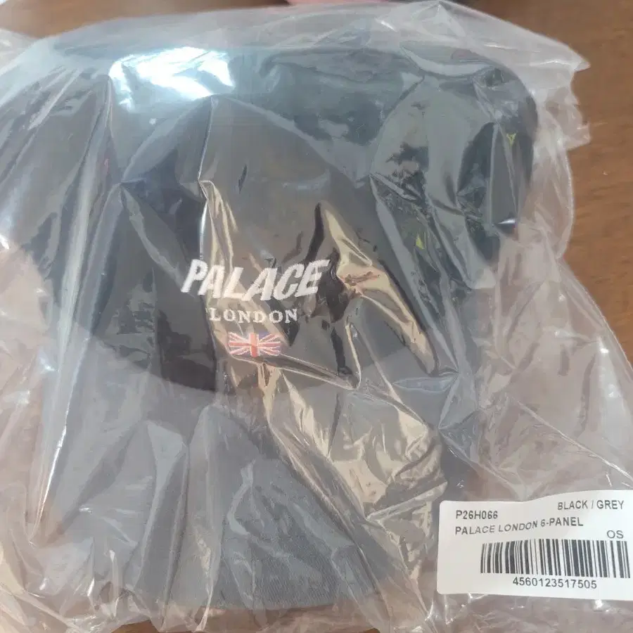 Palace London 6-Panel Black Grey - 24SS