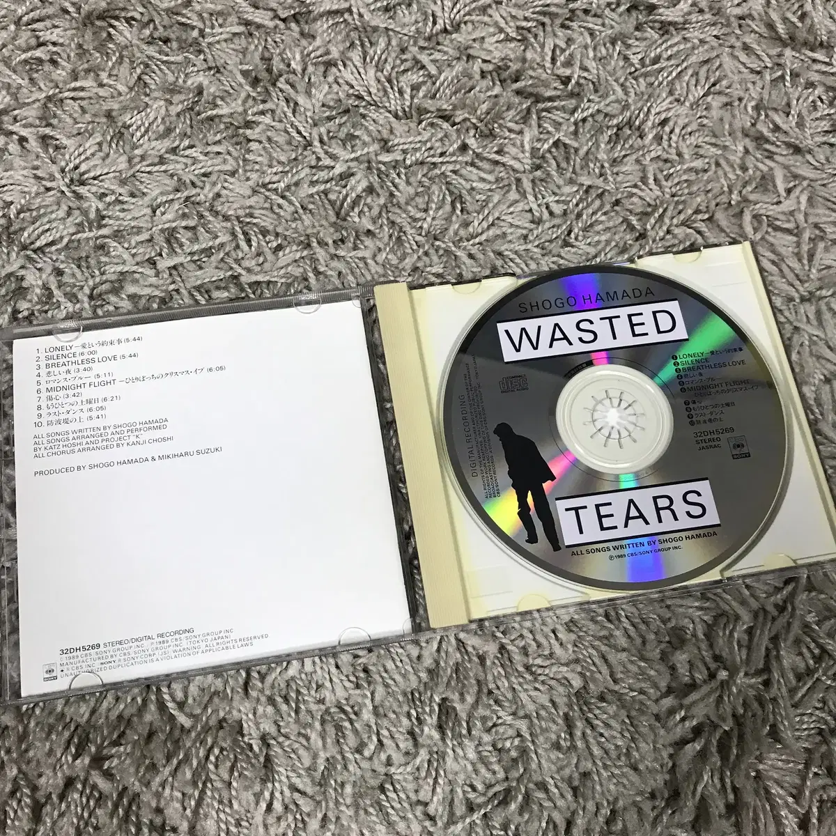 [중고음반/CD] J-ROCK 하마다 쇼고 - Wasted Tears