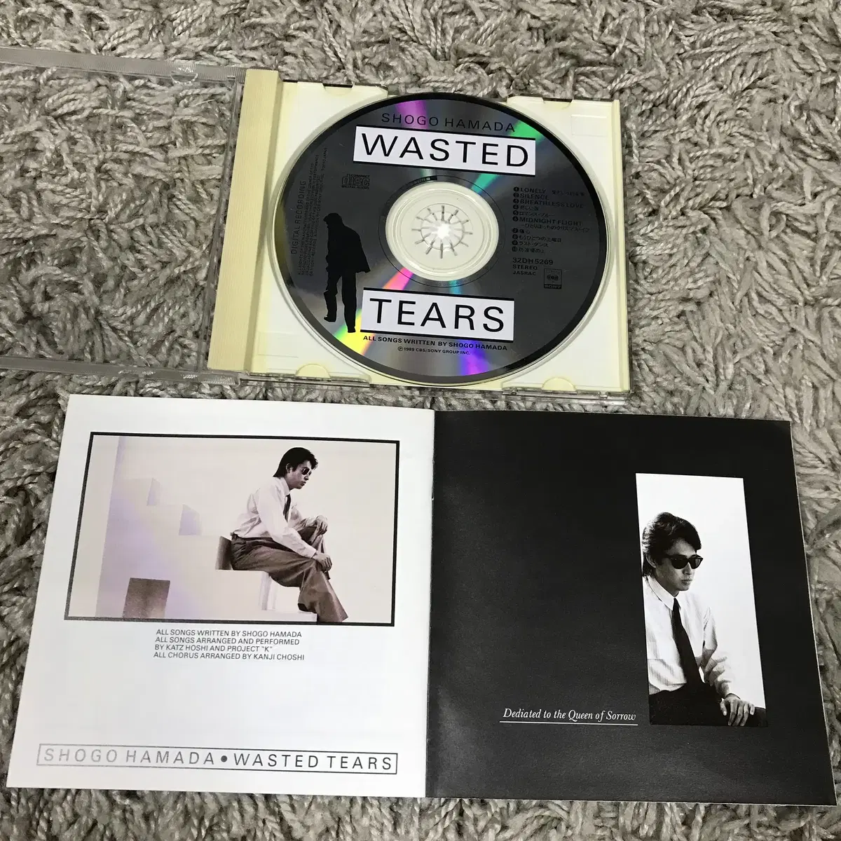 [중고음반/CD] J-ROCK 하마다 쇼고 - Wasted Tears