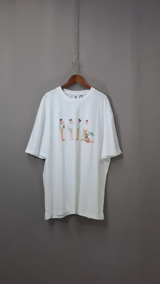 Allgen Oliver White Tee (Public) NH