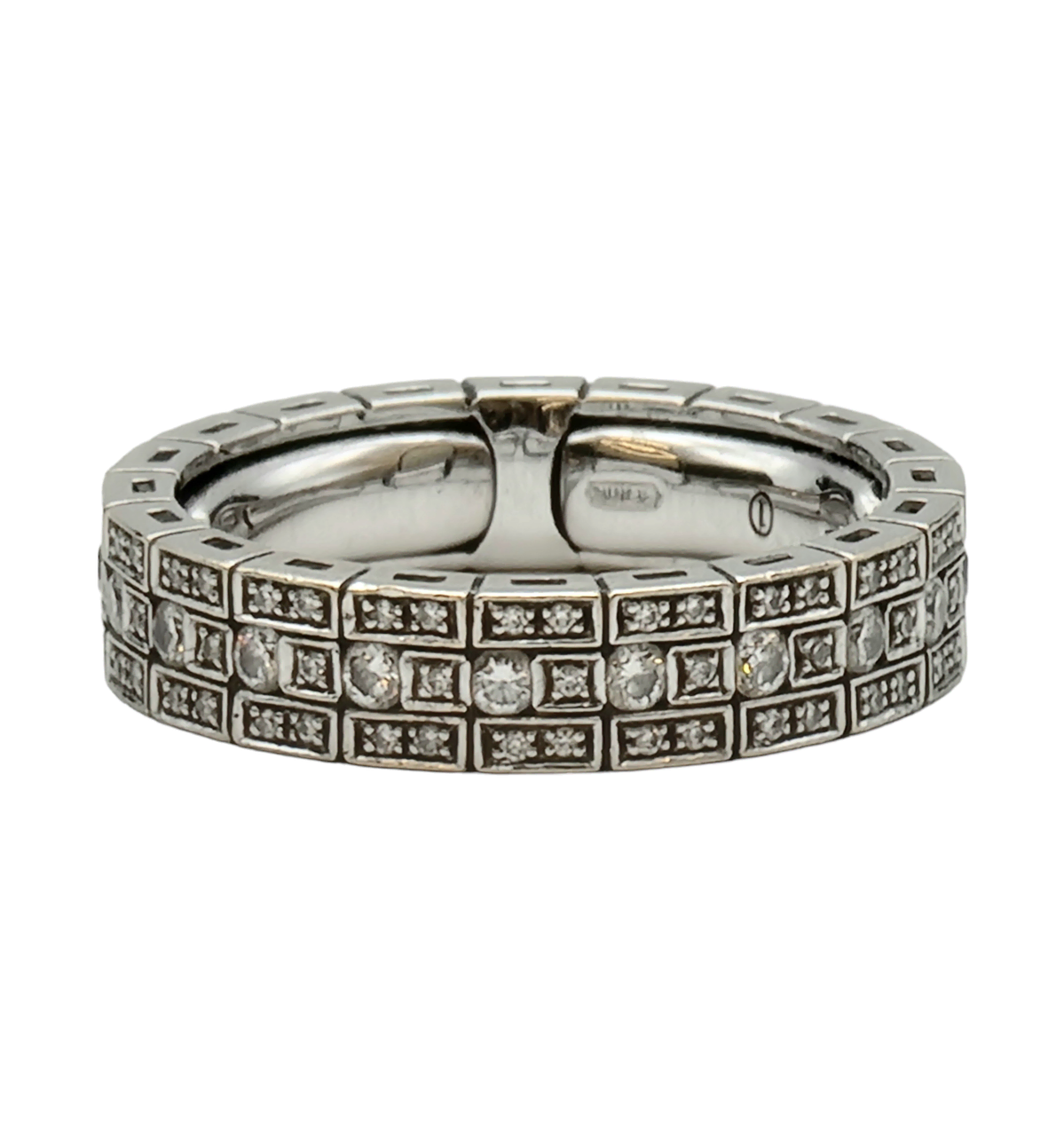 [19] Damiani Eternal Comfort Pave Ring