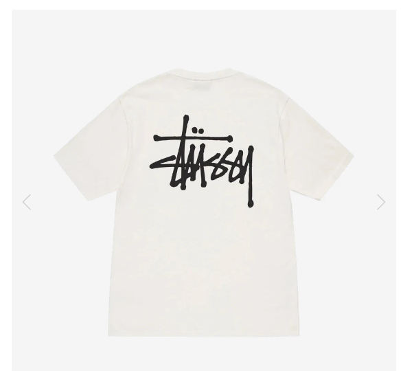 (NEW) Stussy Basic Pigment Dyed Tea Natural 2023 M,L,XL