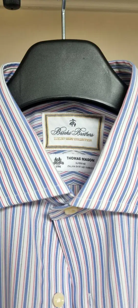 Brooks Brothers Luxury Line Shirt is a Thomas Mason collaboration.