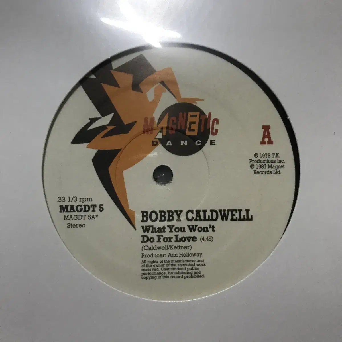 Bobby Caldwell 12인치 팝니다. what you won't