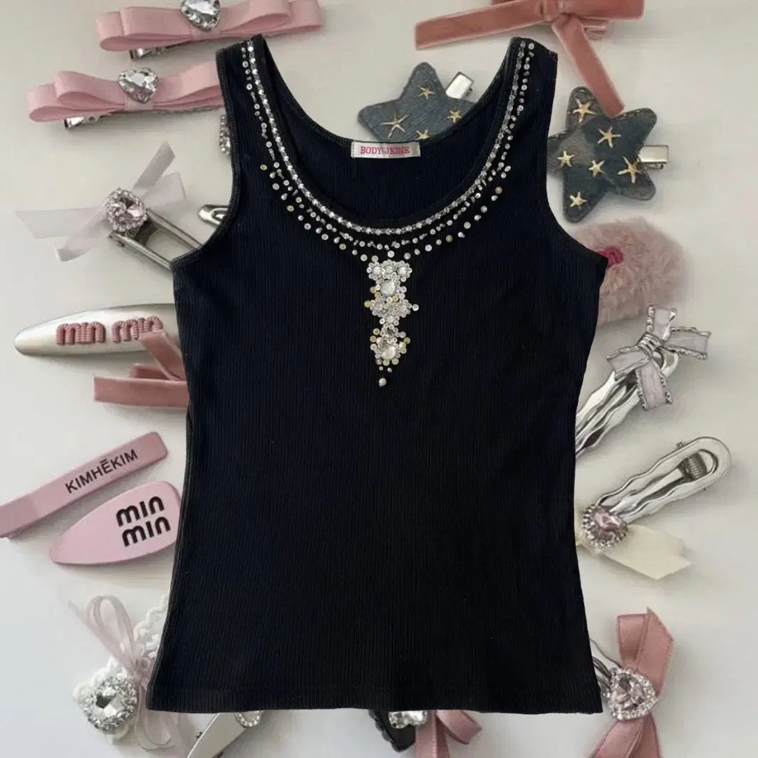 BODY JENIE beads tank top