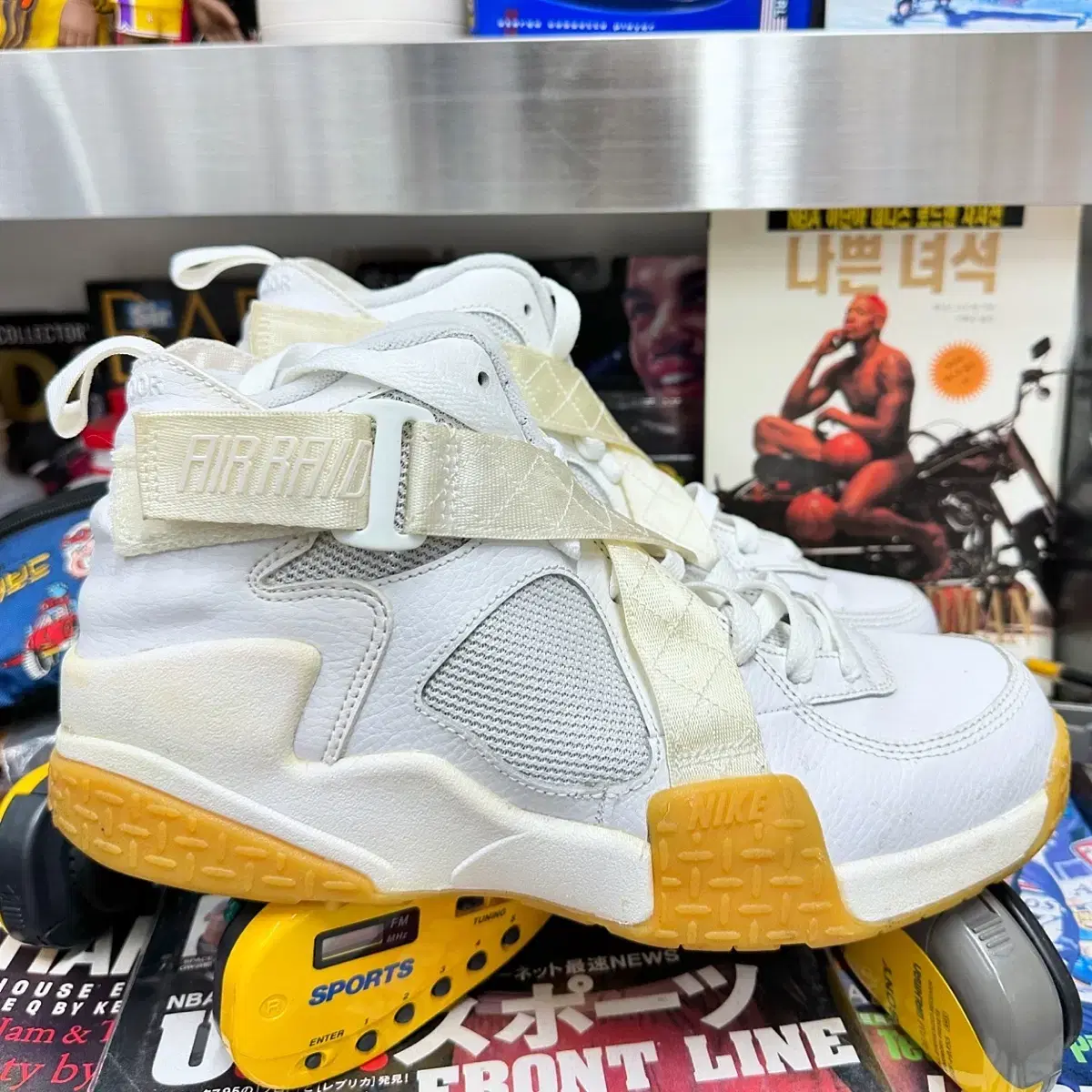 nike air raid white gum 나이키 에어 레이드